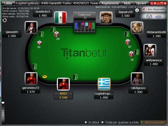 Titanbet Poker Online