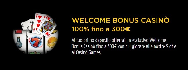 Bonus Benvenuto Goldbet 100% fino a 300€