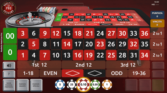 Roulette americana Espresso Games