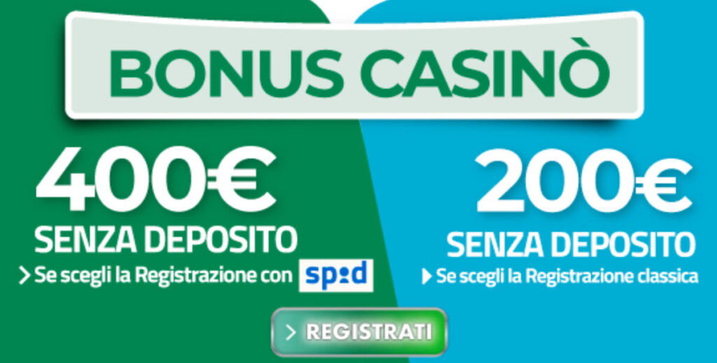 BetFlag Bonus Senza Deposito Casino