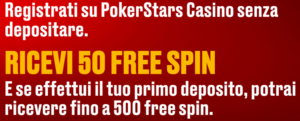 Bonus Senza Deposito Pokerstars
