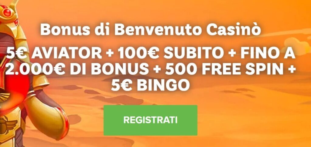 Gioco Digitale Bonus di Benvenuto