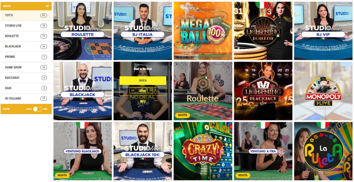 Recensione Lottomatica Casino: 5.000€ di Bonus Senza Deposito!