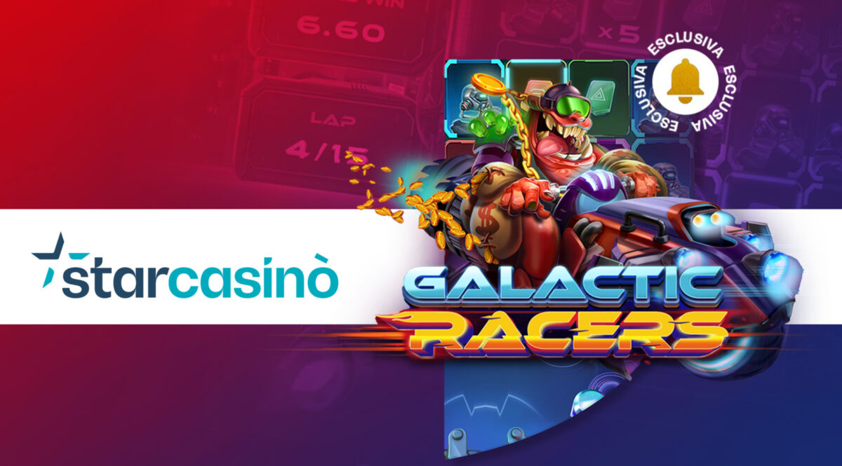 Slot Galactic Racers su StarCasino