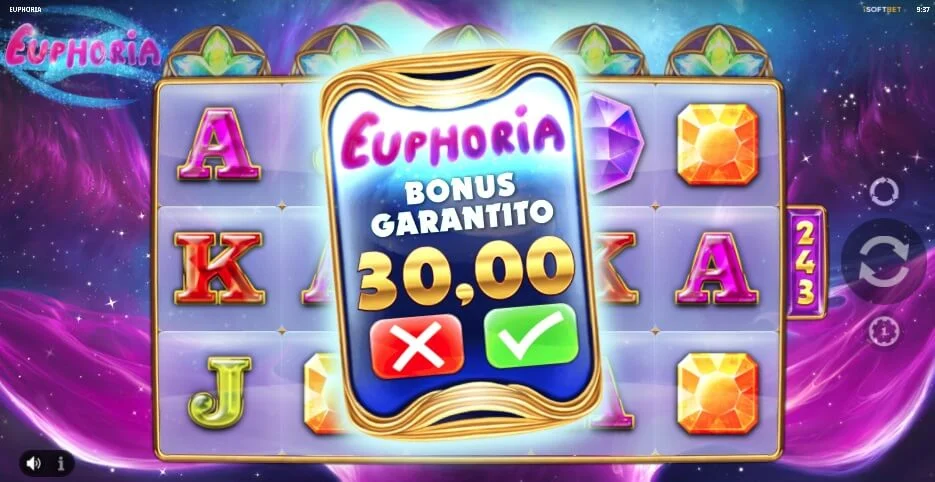 Slot con Acquisto Bonus Euphoria