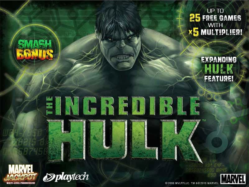 Incredible Hulk Slot Playtech