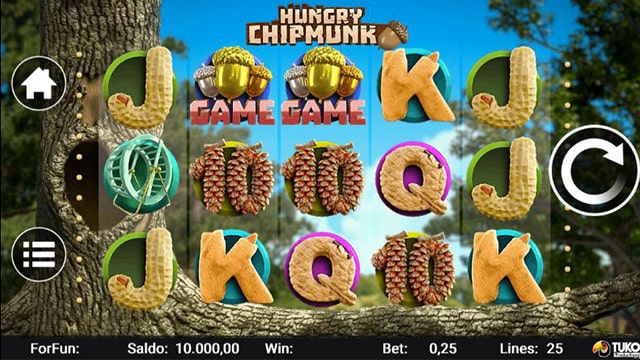 Hungry Chipmunk Slot Tuko